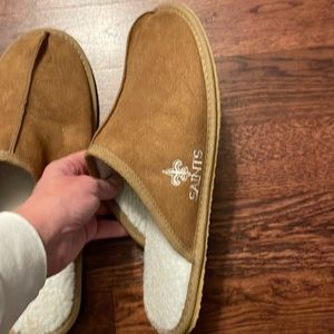 Men’s bedroom slippers, New Orleans saints